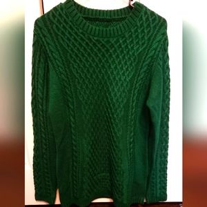 Green sweater